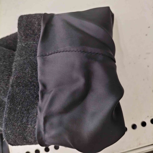 イーズィーバイゼニア E.Z BY ZEGNA アンゴラ&ラムウール キルティングライナー付 ステンカラーコート メンズ L