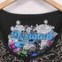 デシグアル Desigual 総柄 ラインストーン 刺繍 長袖 ロングトップス チュニック ワンピース レディース import:M