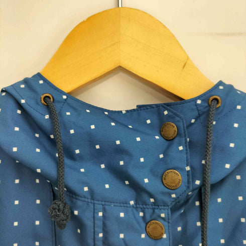 マッキントッシュフィロソフィー MACKINTOSH PHILOSOPHY 四角ドット ドローコード ポリエステル フーデット ジャケット レディース EUR:38