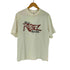 SOFTEE 80S ボディ USA製 グラフィック テキスト プリント S/S ボックス Tシャツ シングルステッチ カットオフ カスタム メンズ import:L