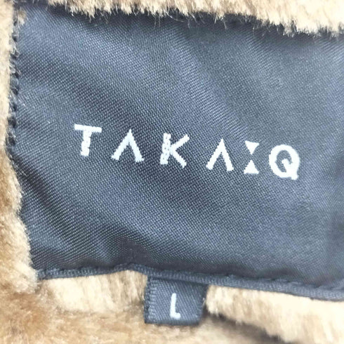 タカキュー TAKA Q Y2K フェイクムートンジャケット レディース JPN:L