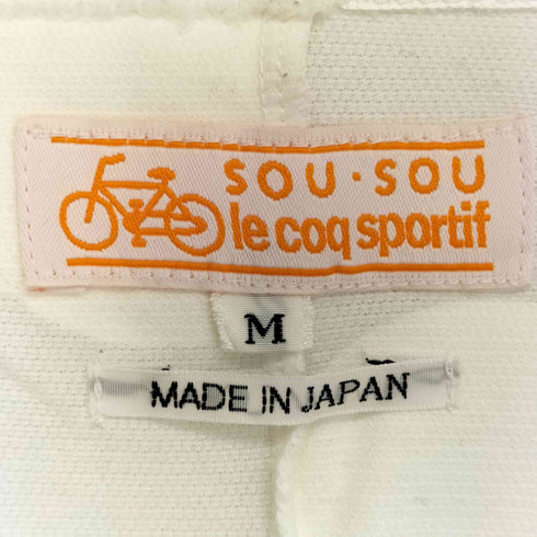 ソウソウ SOU・SOU ドット柄 クルーネック 半袖 Tシャツ レディース JPN:M