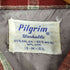 ピルグリム PILGRIM 50-60s オープンカラーチェックシャツ メンズ M