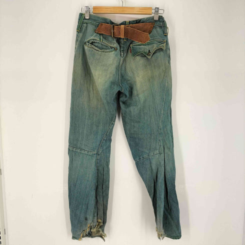 リーバイスレッド Levis RED GUY'S WARPED COMFORT FIT レザーベルト シンチバック 立体裁断 ワイドデニム メンズ