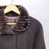 ALTO CAPPOTTO ヌートリアファー ウール ロングコート レディース 9AR