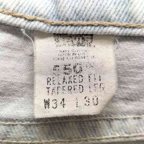 リーバイス Levis 90S 550 USA製 ボタン裏511M RELAXED FIT デニムパンツ メンズ W34/L30