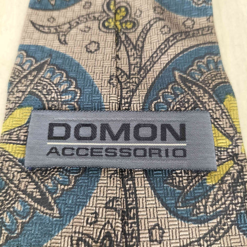 ドモン DOMON 総柄シルクネクタイ メンズ