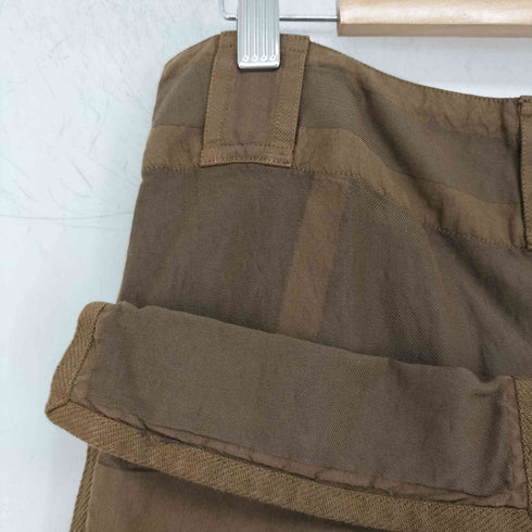 イッセイミヤケ ISSEY MIYAKE A-POC ナイロン コットン ミリタリーデザイン ラインパンツ メンズ JPN:2