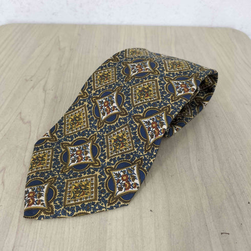 ジェイクルー J.CREW 総柄シルクネクタイ メンズ