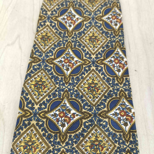 ジェイクルー J.CREW 総柄シルクネクタイ メンズ