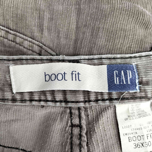 ギャップ Gap 90S BOOT FIT コーデュロイパンツ メンズ 36/30