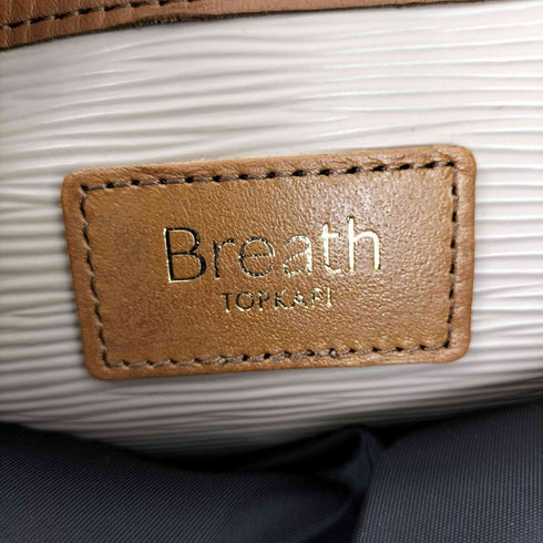 breath topkapi リプル 撥水2way 舟型ショルダーバッグ レディース ONE SIZE