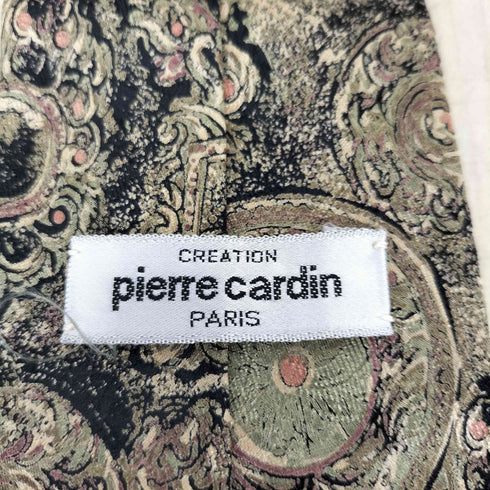ピエールカルダン pierre cardin 総柄シルクネクタイ メンズ