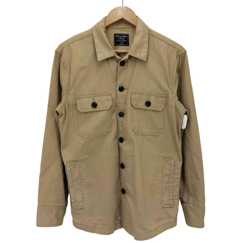 アバクロンビーアンドフィッチ Abercrombie & Fitch サファリ シャツ ジャケット メンズ import:XS