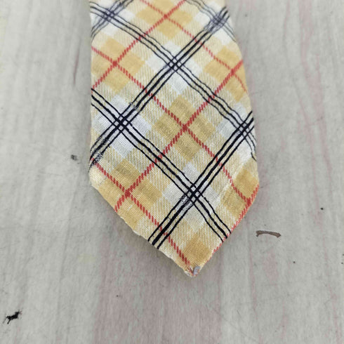 ジェイクルー J.CREW チェック柄シアサッカーシルクネクタイ メンズ