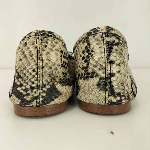 サムエデルマン SAM EDELMAN FELICA 蛇柄 バレエフラットシューズ レディース 6 1/2