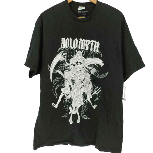 {holo live{ フロントプリント S/S Tシャツ メンズ JPN:XL