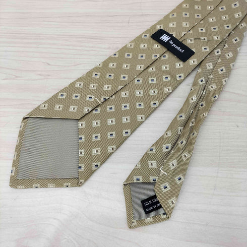 アイムプロダクトイッセイミヤケ im product ISSEY MIYAKE 総柄 シルク ネクタイ メンズ