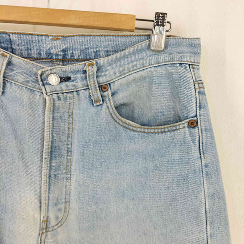 リーバイス Levis 90s USA製 ボタン裏520刻印 501XX ボタンフライ デニムパンツ メンズ W34
