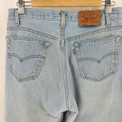 リーバイス Levis 90s USA製 ボタン裏520刻印 501XX ボタンフライ デニムパンツ メンズ W34