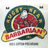 バーバリアン BARBARIAN 90S カナダ製 ボーダー コットン S/S ポロシャツ メンズ import:M