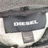 ディーゼル DIESEL レザー ジップアップ パーカー メンズ import:L