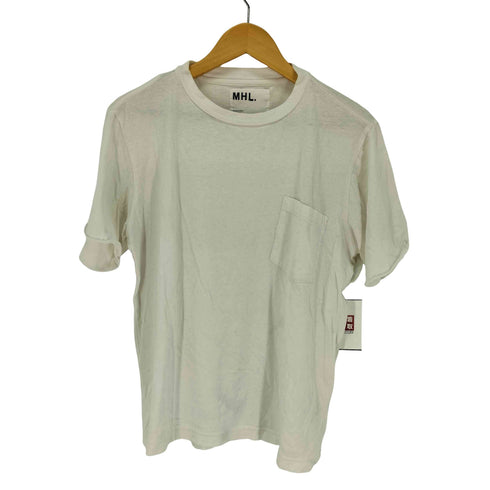 エムエイチエル MHL. クルーネック ポケットT メンズ import:L