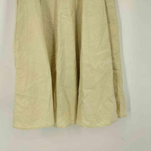 セオリー theory SL PEPLUM DR B / ECO CRUNCH WASH リネンレーヨン混 ノースリーブ フレア ワンピース レディース JPN:0