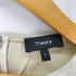 セオリー theory SL PEPLUM DR B / ECO CRUNCH WASH リネンレーヨン混 ノースリーブ フレア ワンピース レディース JPN:0