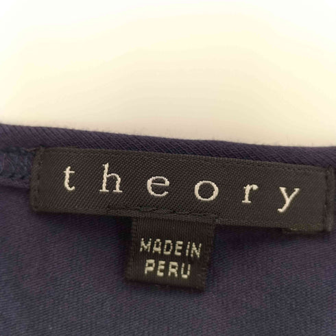 セオリー theory STRETCH-T HABISA 膝丈 ストレッチ フリル ノースリーブワンピース レディース JPN:2