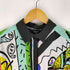 デシグアル Desigual 総柄 レーヨン 半袖 シャツ レディース import:M