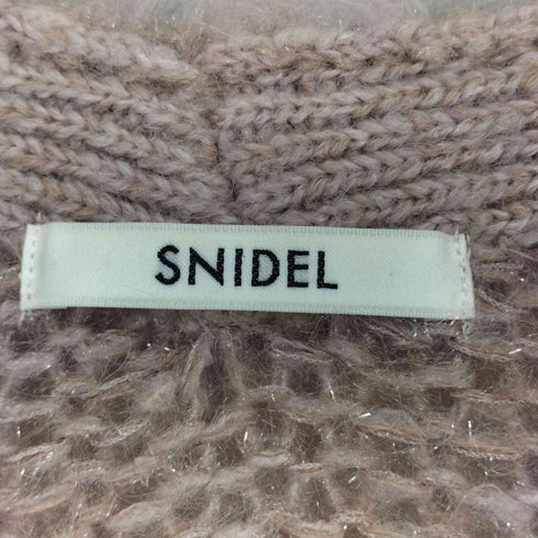 スナイデル snidel シャギーカーデ レディース ONE SIZE
