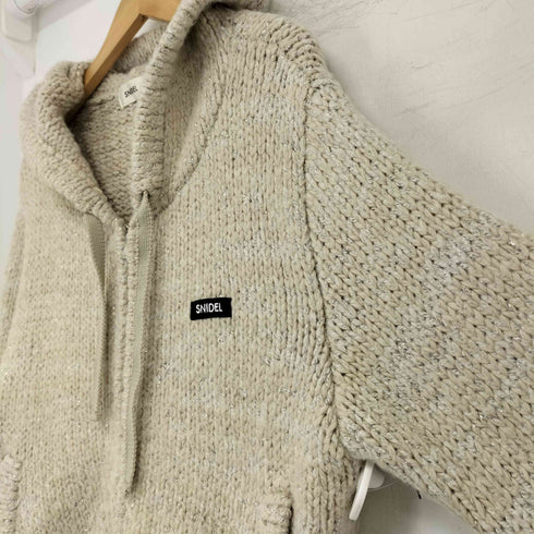 スナイデル snidel ロービングニットフーディー レディース ONE SIZE