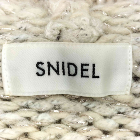 スナイデル snidel ロービングニットフーディー レディース ONE SIZE