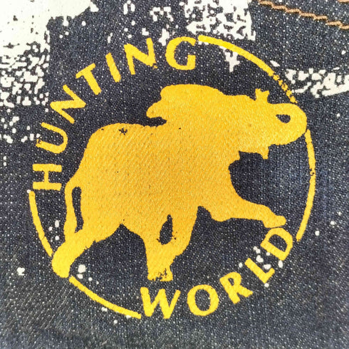 HUNTING WORLD デニム トートバッグ レディース