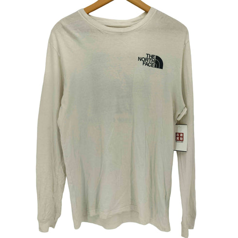 ザノースフェイス THE NORTH FACE ロゴ プリント クルーネック L/S Tシャツ メンズ import:S