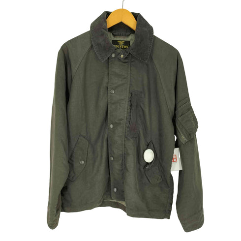 ヒューストン HOUSTON GARMENT DYE NYLON HUNTING JACKET / ガーメントダイナイロンハンティングジャケット メンズ JPN:M