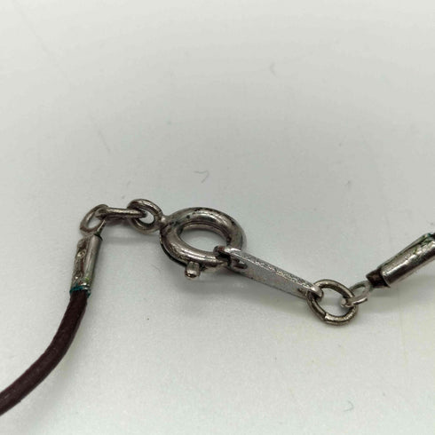 SILVER刻印 月 チェーンネックレス メンズ