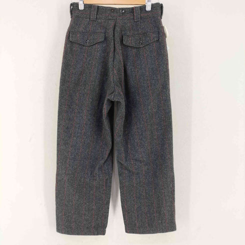 ウールリッチ WOOLRICH 70S ロケットTALON ウール混 ストライプパンツ メンズ