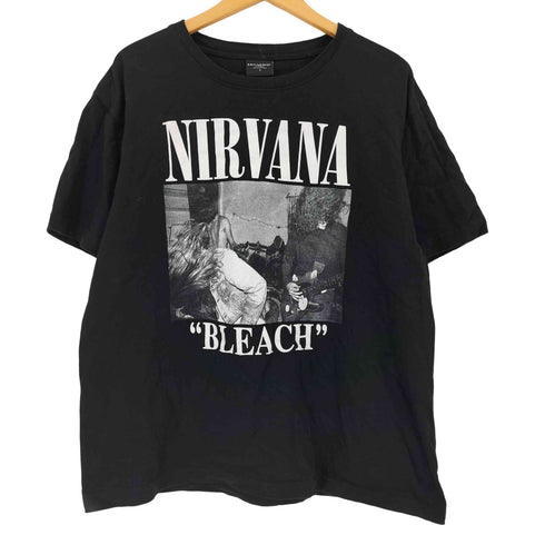 ブロードウェイ BROADWAY バンドプリントクルーネックTシャツ メンズ JPN:L