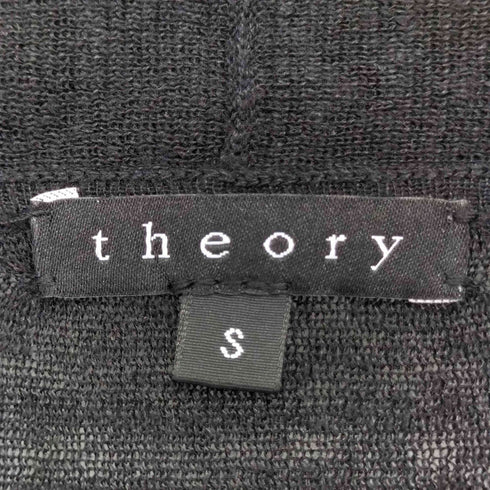 セオリー theory リネンレーヨン フーディカーディガン レディース import:S