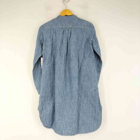 ゴーヘンプ GOHEMP ヘンリーネック デニムワンピース レディース JPN:XS