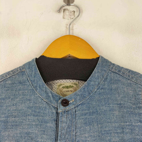 ゴーヘンプ GOHEMP ヘンリーネック デニムワンピース レディース JPN:XS