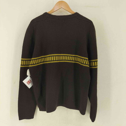 ジェイクルー J.CREW 90S ウール100 フロントデザインニット メンズ import:L
