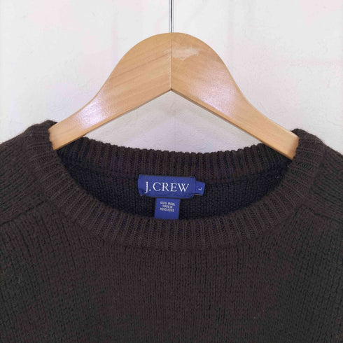 ジェイクルー J.CREW 90S ウール100 フロントデザインニット メンズ import:L