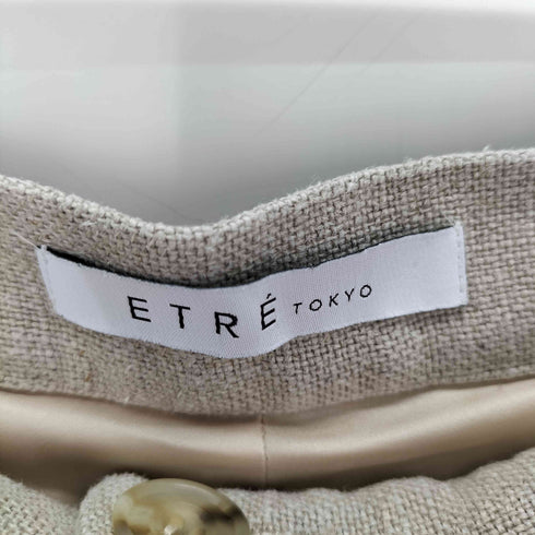 エトレトウキョウ ETRE TOKYO センタープレス リネン パンツ レディース JPN:S