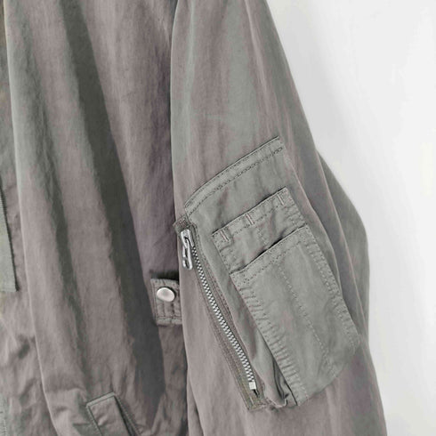 ゼロエイトサーカス 08sircus Layered MA-1 jacket (garment dyed) レイヤード MA-1ジャケット ガーメントダイ メンズ 5