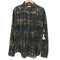 ザラマン ZARA MAN SLIM FIT チェック フラワープリント レギュラーカラー L/S シャツ メンズ import:XL