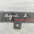 アニエスベー agnes b. FABRIQUE EN FRANCE 前開き カーディガン レディース
