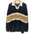 トミージーンズ tommy jeans フロントロゴ コットン ニットポロ メンズ import:XL